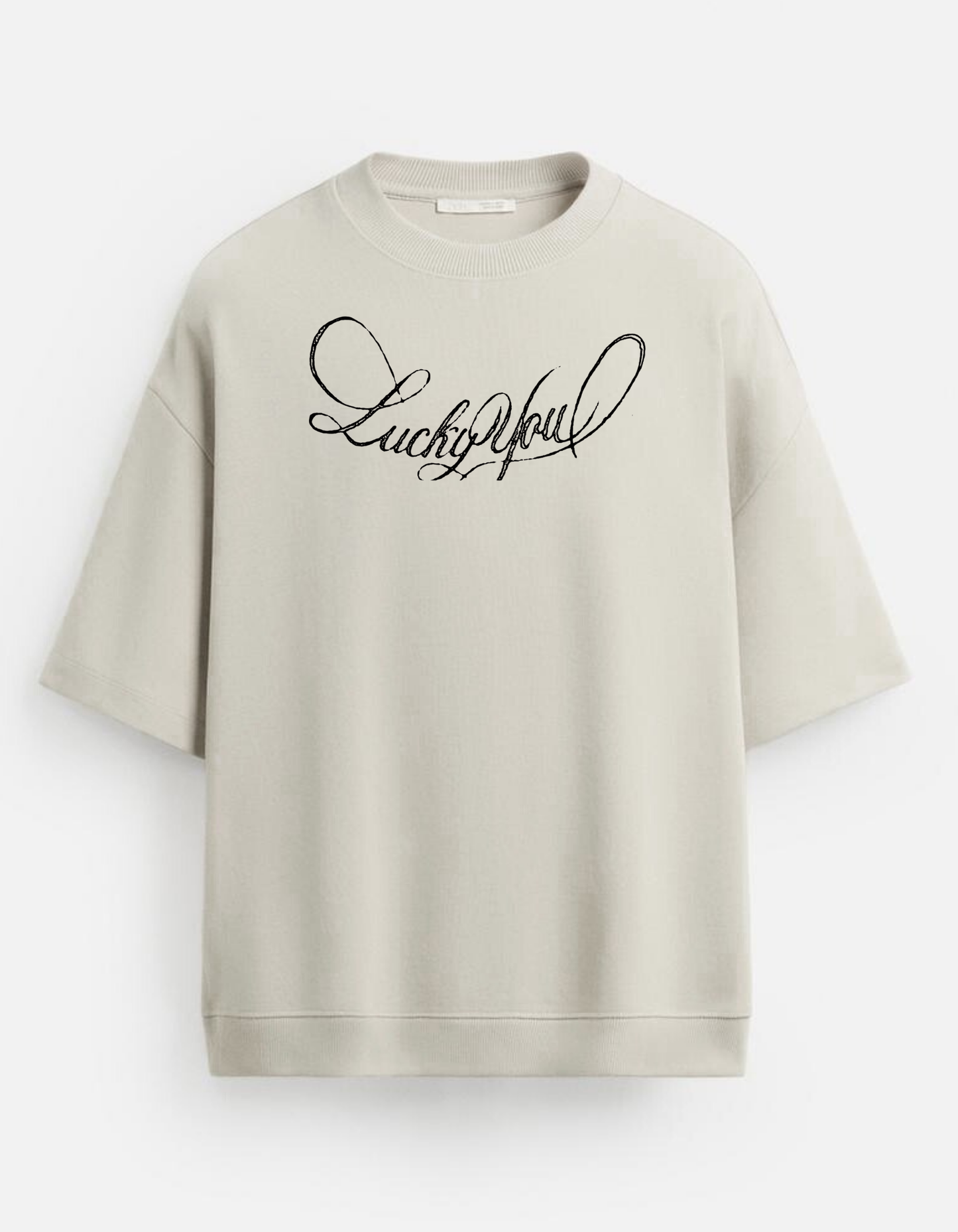 Forever Blessed With Luck Ribbed T-Shirt