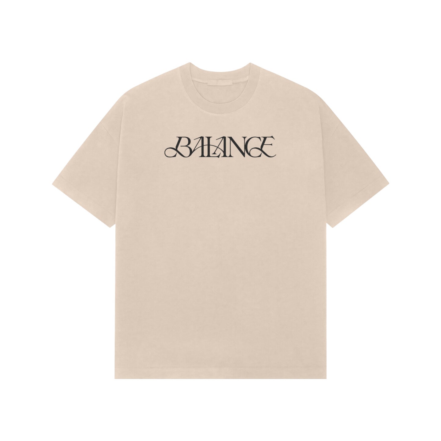 Balance Ribbed Oversized Tshirt